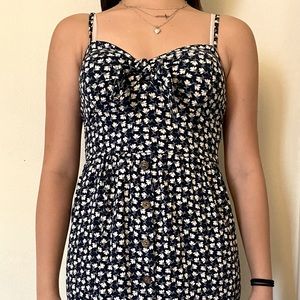 “Buttoned up Floral Dress”